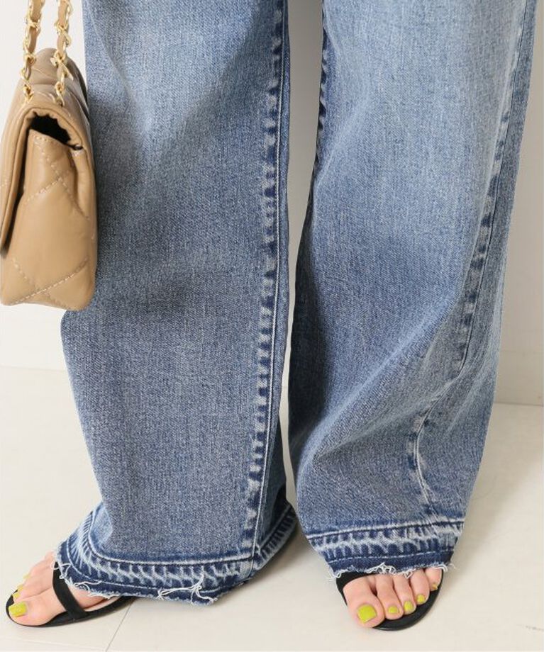 Spick and Span「5 1/2 LOOSE-STRAIGHT DENIM」|デニム|