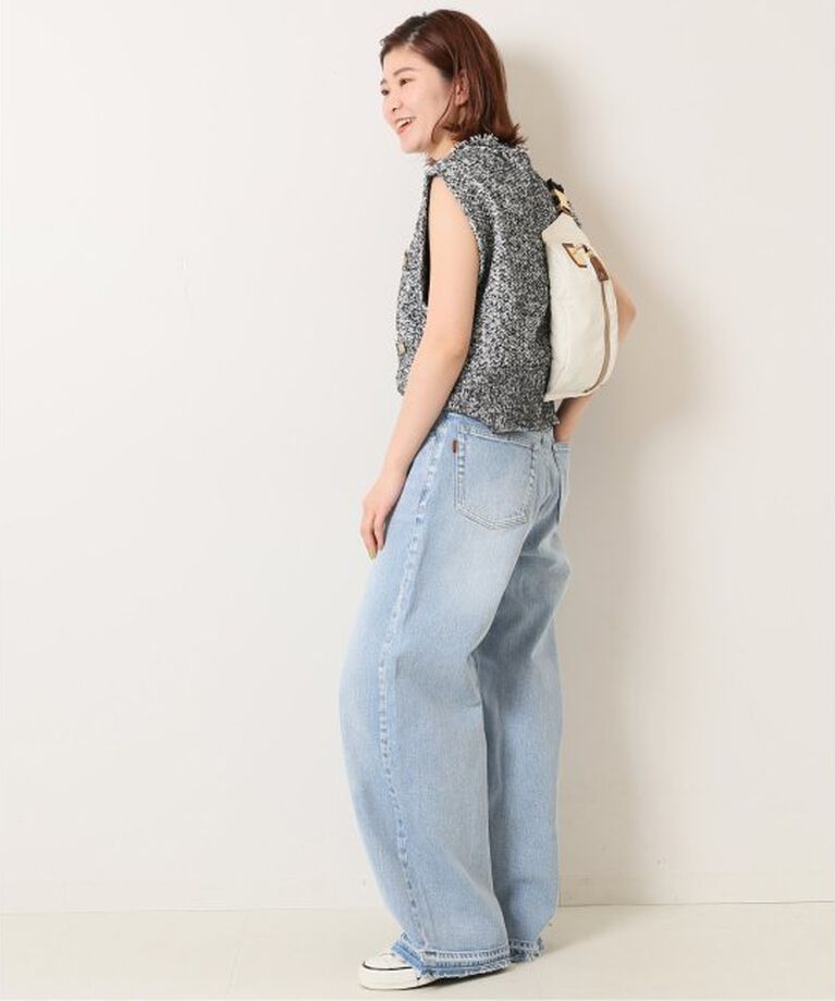 Spick and Span「5 1/2 LOOSE-STRAIGHT DENIM」|デニム|