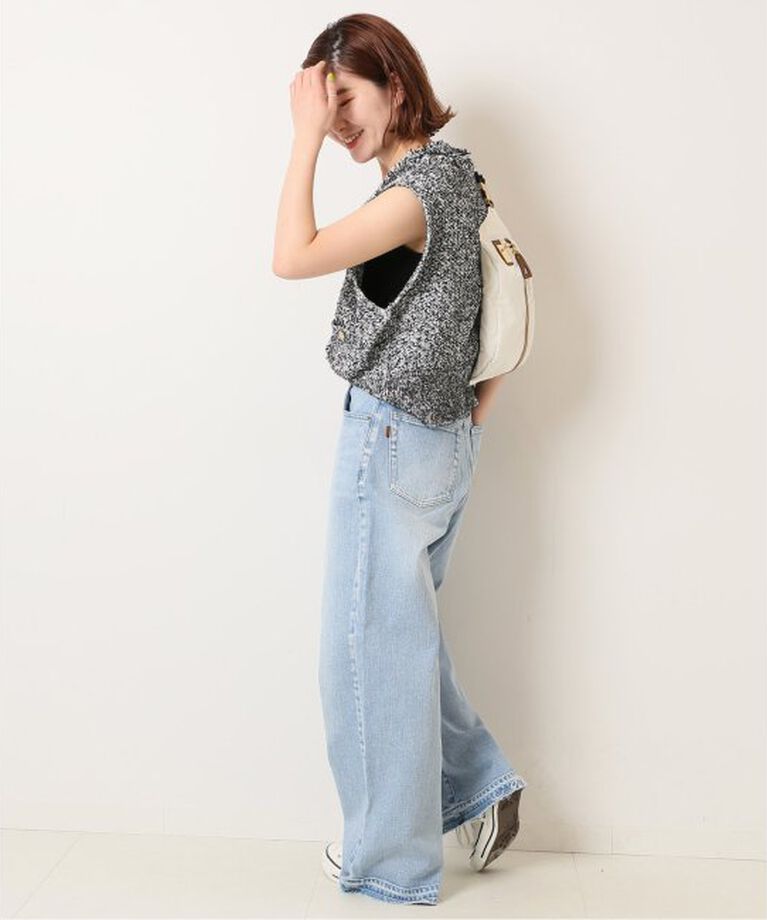 Spick and Span「5 1/2 LOOSE-STRAIGHT DENIM」|デニム|