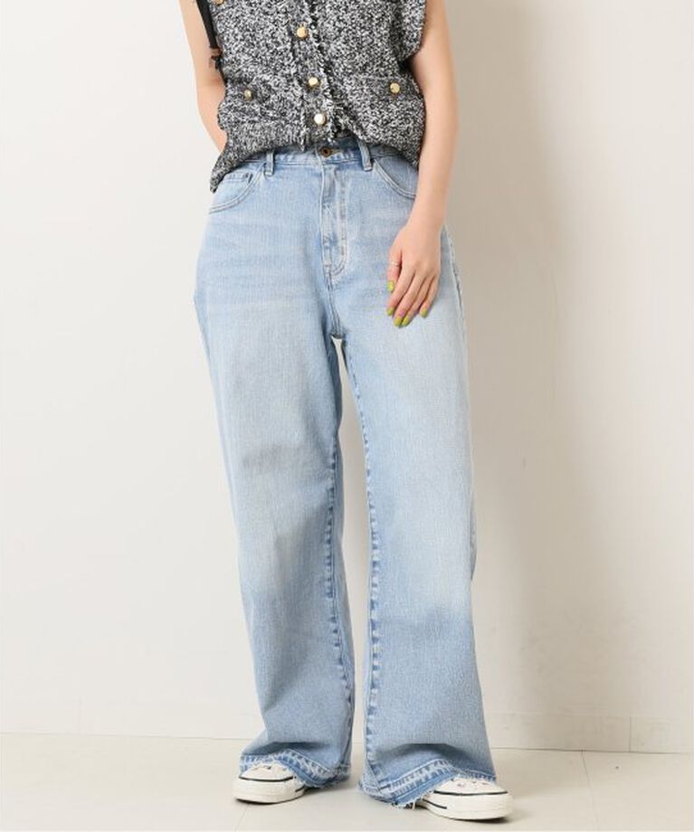 Spick and Span「5 1/2 LOOSE-STRAIGHT DENIM」|デニム|