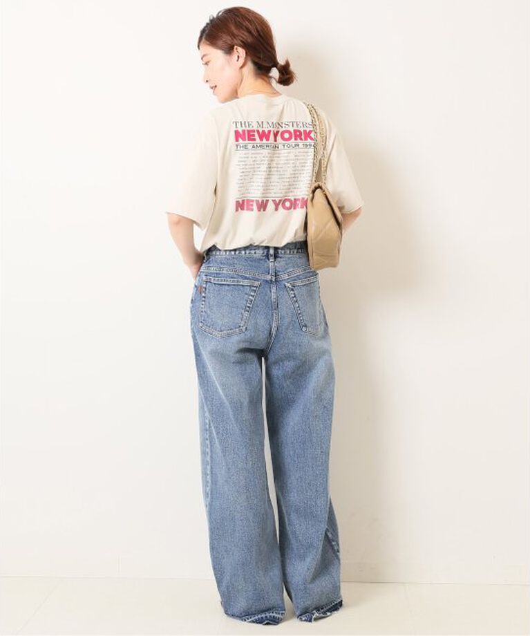 Spick and Span「5 1/2 LOOSE-STRAIGHT DENIM」|デニム|