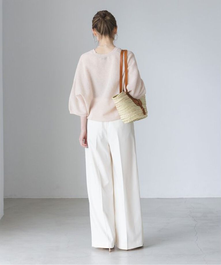NOBLE「《追加》エステルツイルストレッチスラックスパンツ 3」|スラックス|