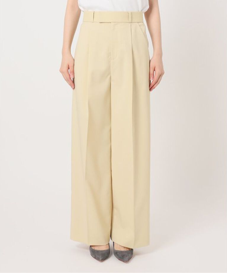 NOBLE「《追加》エステルツイルストレッチスラックスパンツ 3」|スラックス|