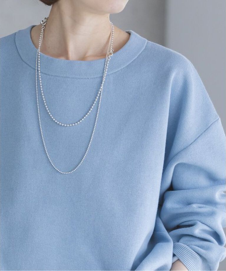 NOBLE「《追加2》in mood/インムード MULTIBALL CHAIN-necklace」|ネックレス|シルバー