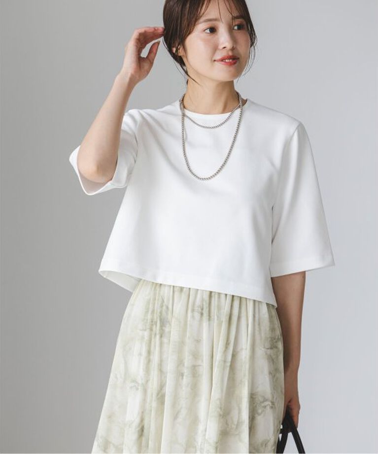 NOBLE「クロップドプルオーバー」|Tシャツ・カットソー|