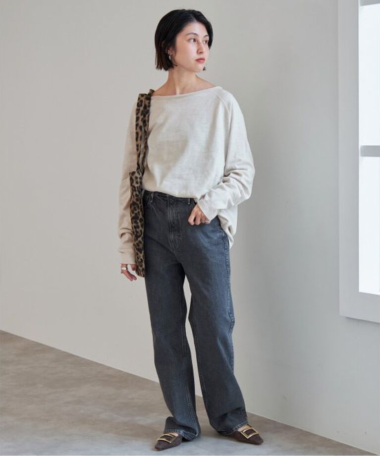 Spick and Span「≪追加≫コットンスラブクルーネックプルオーバー」|Tシャツ・カットソー|