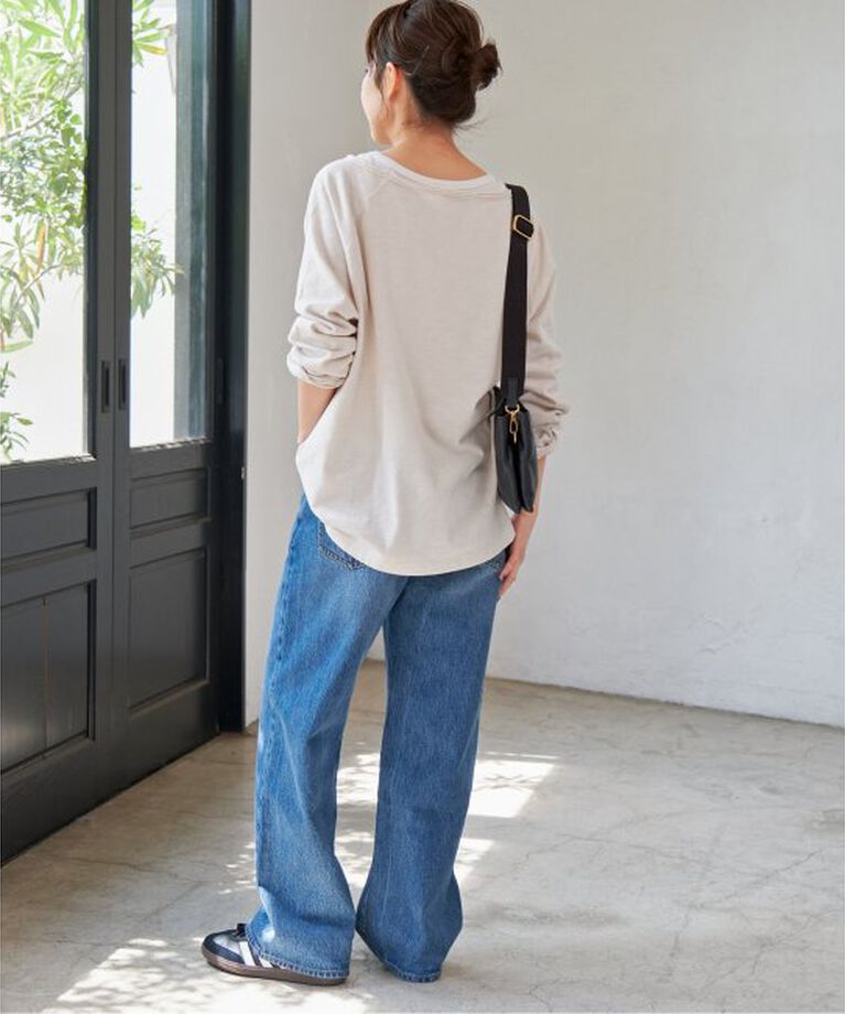 Spick and Span「≪追加≫コットンスラブクルーネックプルオーバー」|Tシャツ・カットソー|