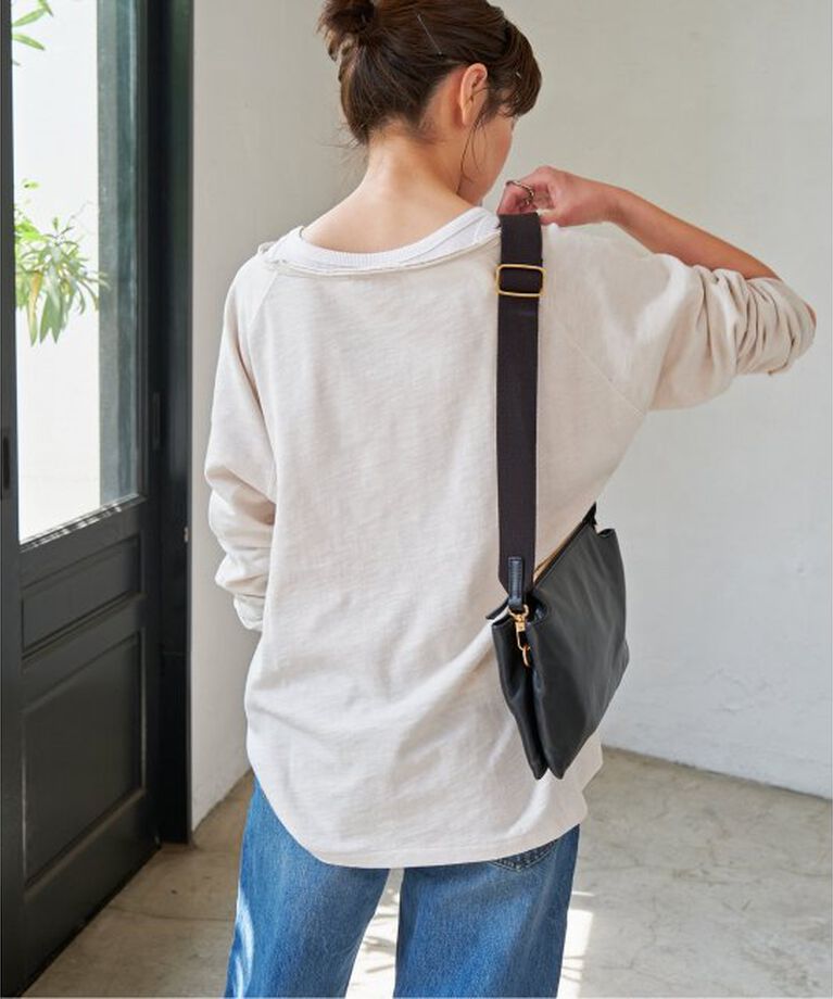 Spick and Span「≪追加≫コットンスラブクルーネックプルオーバー」|Tシャツ・カットソー|