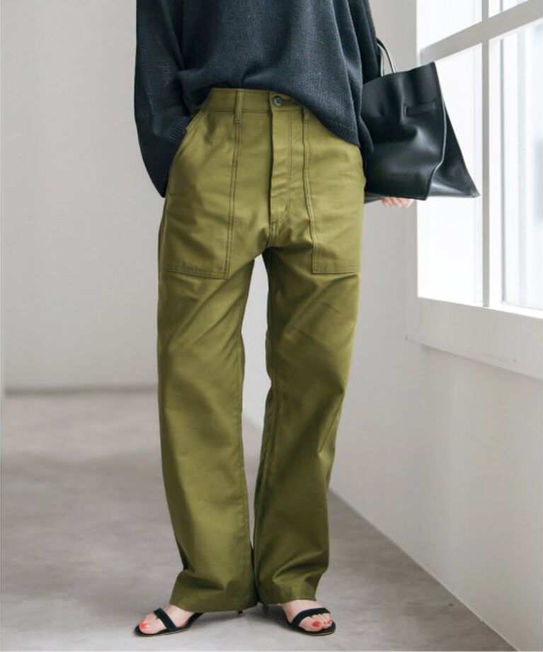 Spick and Span「《追加》GUNG HO / ガンホー FATIGUE TROUSER」|その他|カーキ