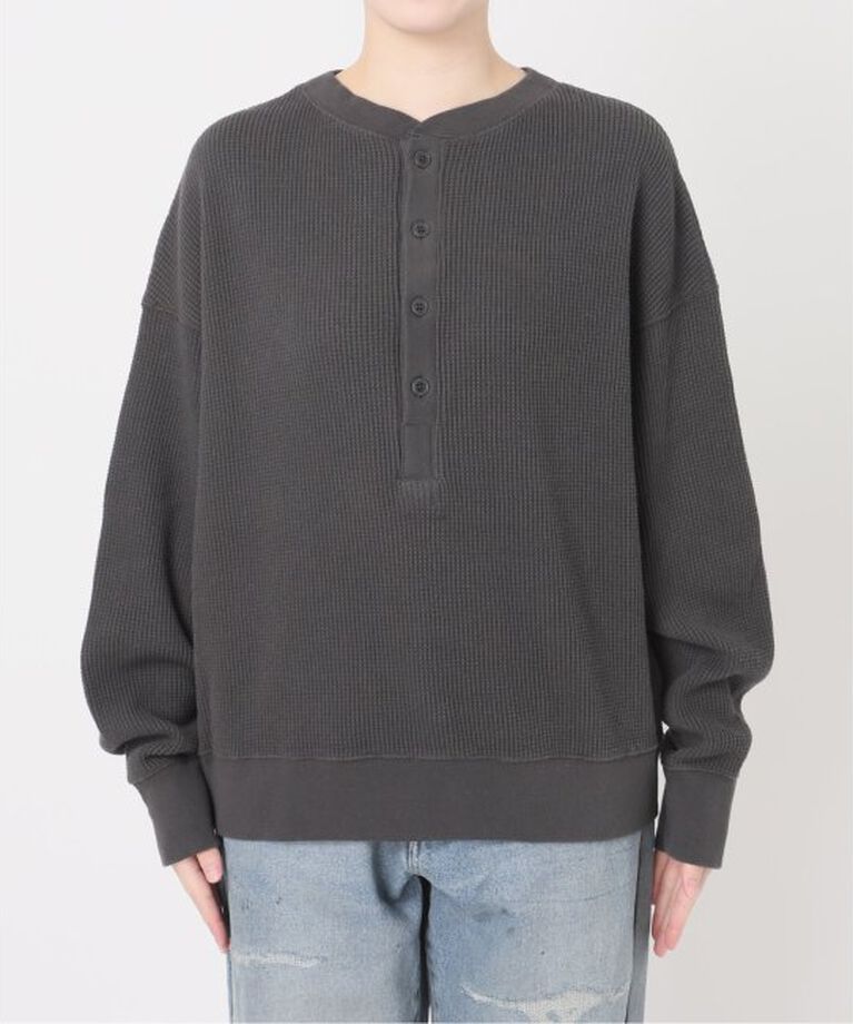 FRAMeWORK「≪追加≫ワッフルヘンリープルオーバー」|Tシャツ・カットソー|