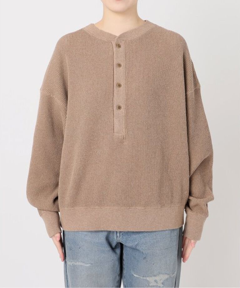 FRAMeWORK「≪追加≫ワッフルヘンリープルオーバー」|Tシャツ・カットソー|