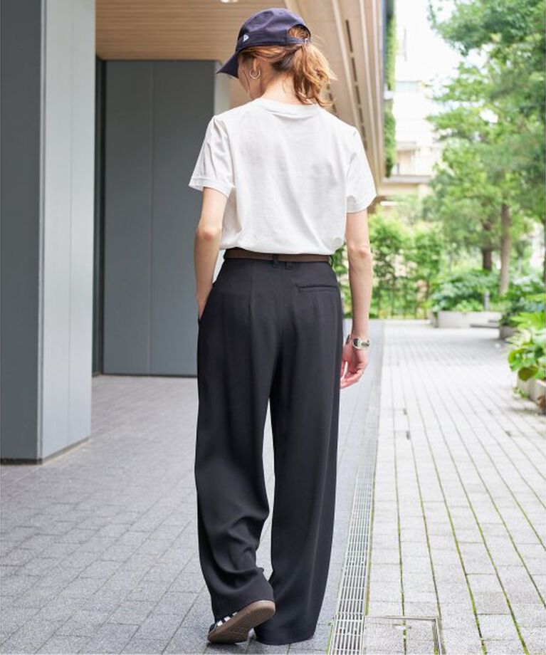Spick and Span「《追加》ファインコットンTシャツ」|Tシャツ・カットソー|