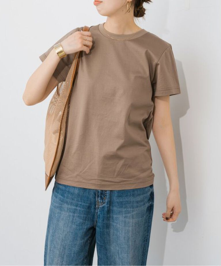 Spick and Span「《追加》ファインコットンTシャツ」|Tシャツ・カットソー|