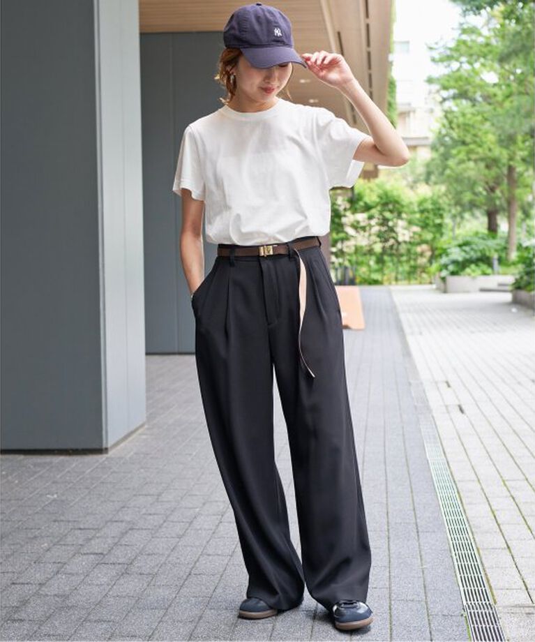 Spick and Span「《追加》ファインコットンTシャツ」|Tシャツ・カットソー|