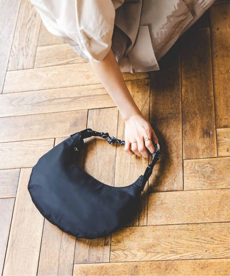 NOBLE「LE VERNIS/ルベルニ Cord moon bag S」|ショルダー・メッセンジャー|