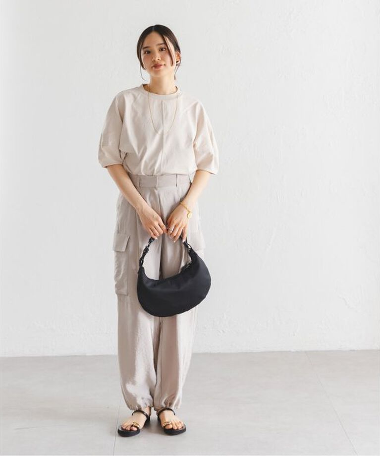 NOBLE「LE VERNIS/ルベルニ Cord moon bag S」|ショルダー・メッセンジャー|