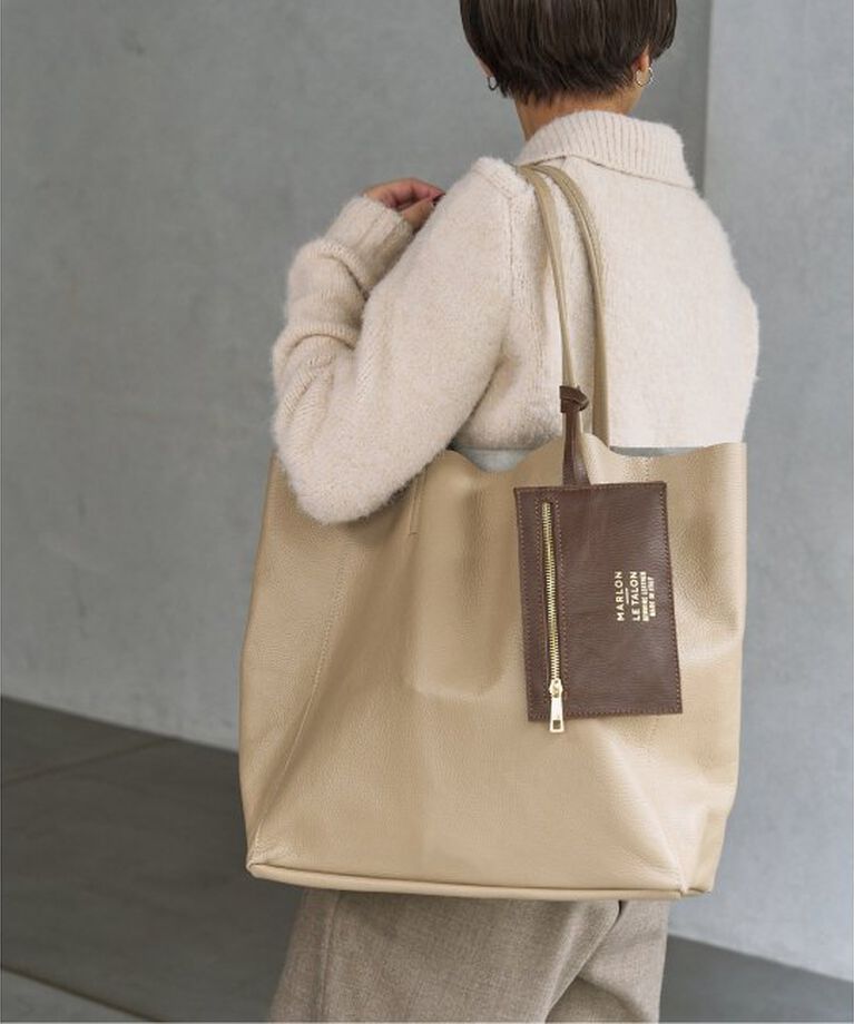 「MARLON/マーロン 別注 BIGTOTE」|トートバッグ|ベージュ