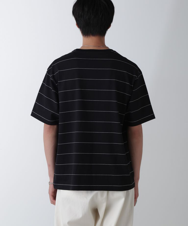 nano･universe「リラックスボーダーTシャツ 半袖」|Tシャツ・カットソー|