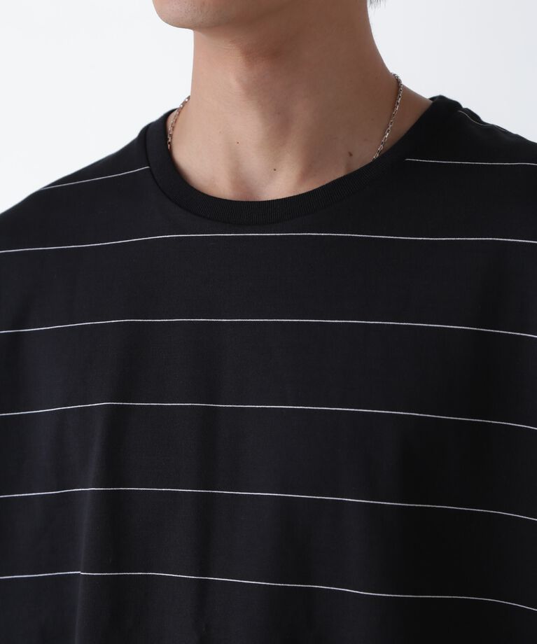 nano･universe「リラックスボーダーTシャツ 半袖」|Tシャツ・カットソー|