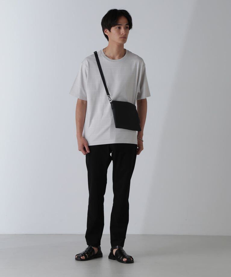 nano･universe「リラックスボーダーTシャツ 半袖」|Tシャツ・カットソー|
