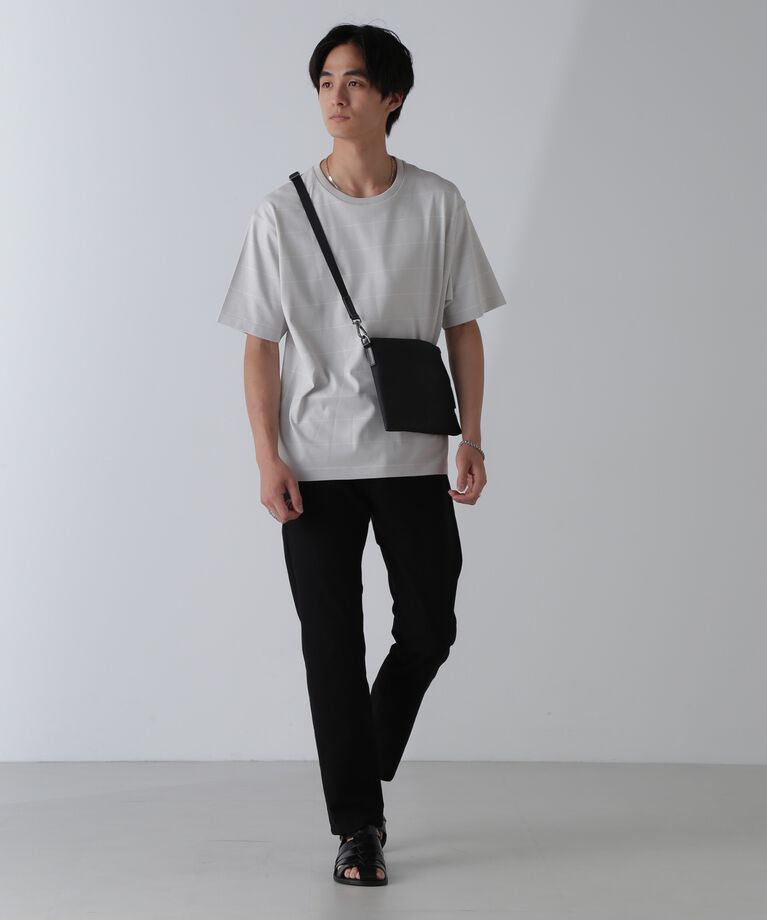nano･universe「リラックスボーダーTシャツ 半袖」|Tシャツ・カットソー|