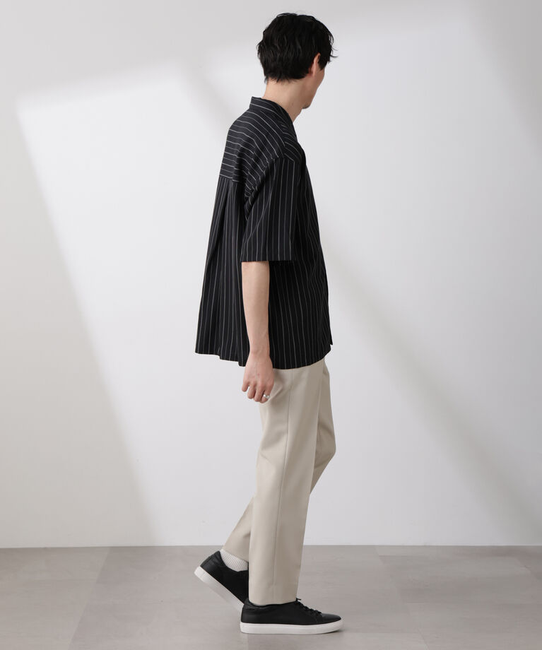 nano･universe「｢SOIGNE｣ECOPET(R)×AERO ツイルストレッチスラックス」|チノ|