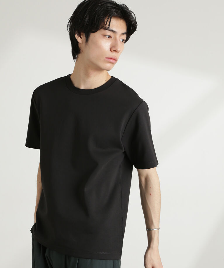 nano･universe「ダブルスムースクルーネックTシャツ 半袖」|Tシャツ・カットソー|