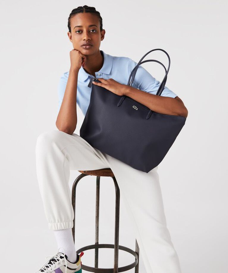 LACOSTE「L.12.12 プチピケ ラージ トートバッグ」|トートバッグ|
