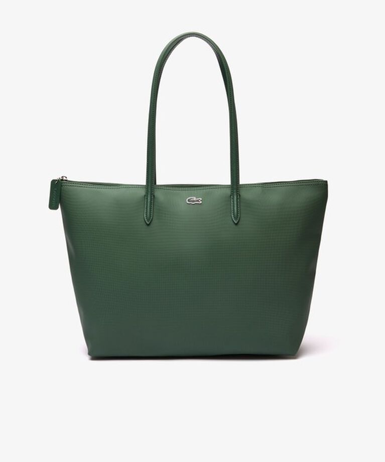 LACOSTE「L.12.12 プチピケ ラージ トートバッグ」|トートバッグ|グリーン