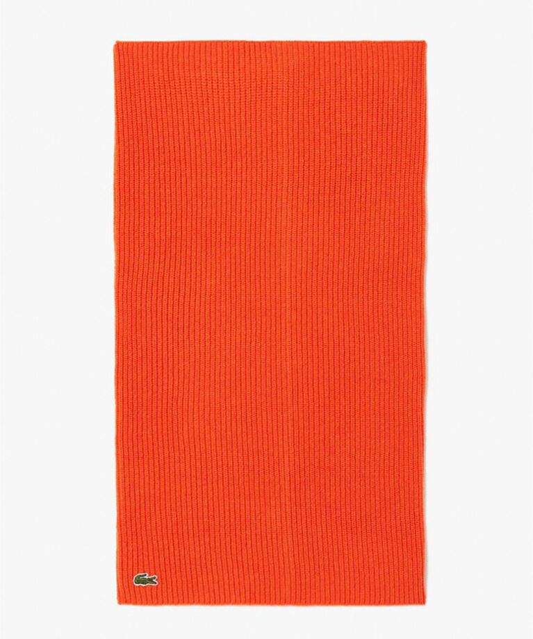 LACOSTE「スムースタッチ カシミヤニットネックゲイター / ネックウォーマー スヌード」|マフラー|