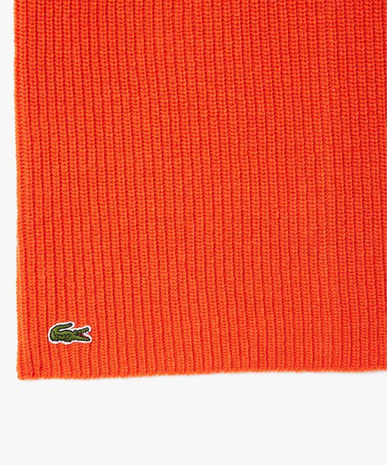 LACOSTE「スムースタッチ カシミヤニットネックゲイター / ネックウォーマー スヌード」|マフラー|
