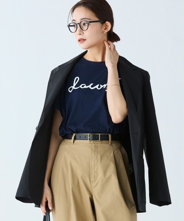 LACOSTE「撥水 ストレッチタフタ テクニカルテーラードジャケット」|テーラードジャケット|