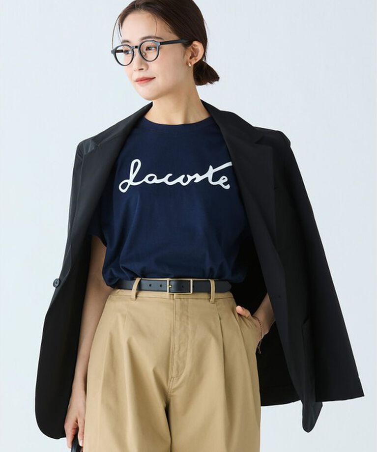LACOSTE「撥水 ストレッチタフタ テクニカルテーラードジャケット」|テーラードジャケット|