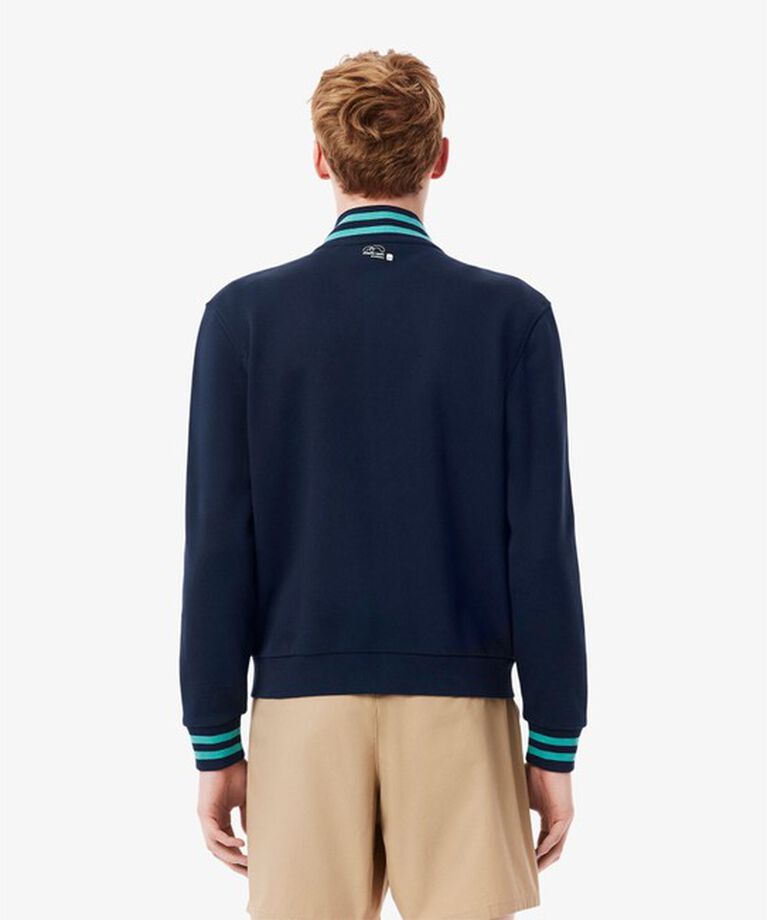 LACOSTE「2025マイアミオープンスウェットジャケット」|ブルゾン・スタジャン|