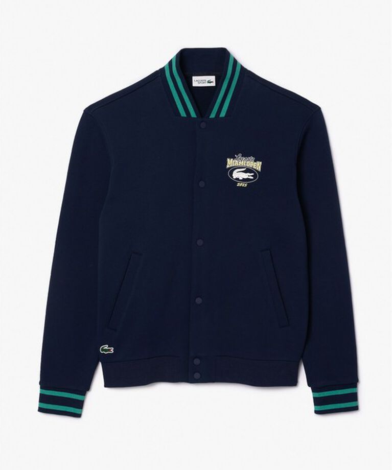 LACOSTE「2025マイアミオープンスウェットジャケット」|ブルゾン・スタジャン|