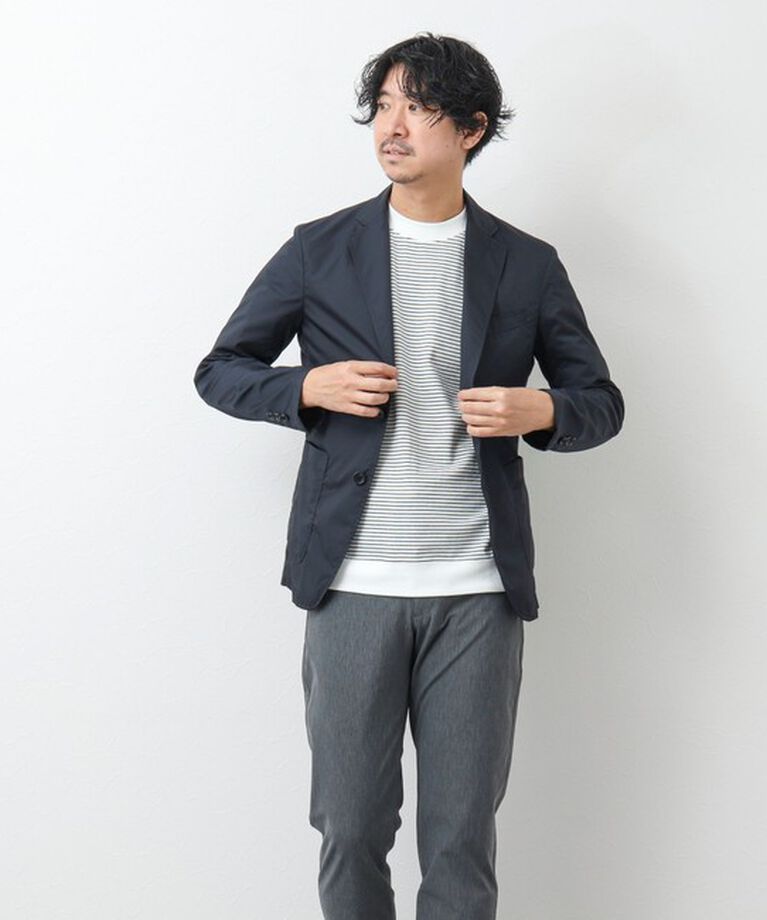 NOLLEY'S goodman「《ビジカジ対応》シルケットスムース / 天竺 ジャケット用Tシャツ」|Tシャツ・カットソー|