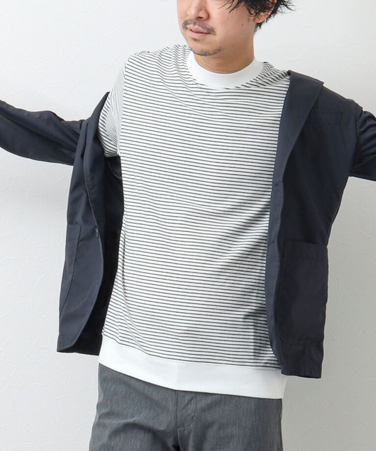NOLLEY'S goodman「《ビジカジ対応》シルケットスムース / 天竺 ジャケット用Tシャツ」|Tシャツ・カットソー|