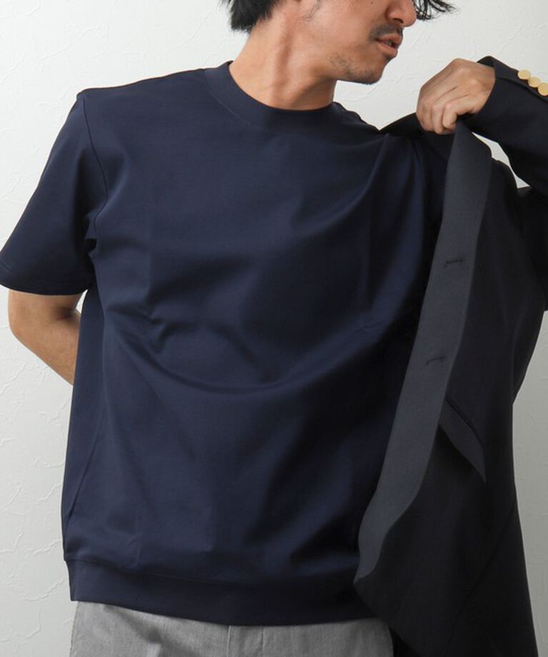 NOLLEY'S goodman「《ビジカジ対応》シルケットスムース / 天竺 ジャケット用Tシャツ」|Tシャツ・カットソー|