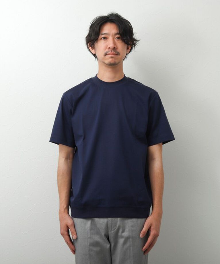 NOLLEY'S goodman「《ビジカジ対応》シルケットスムース / 天竺 ジャケット用Tシャツ」|Tシャツ・カットソー|