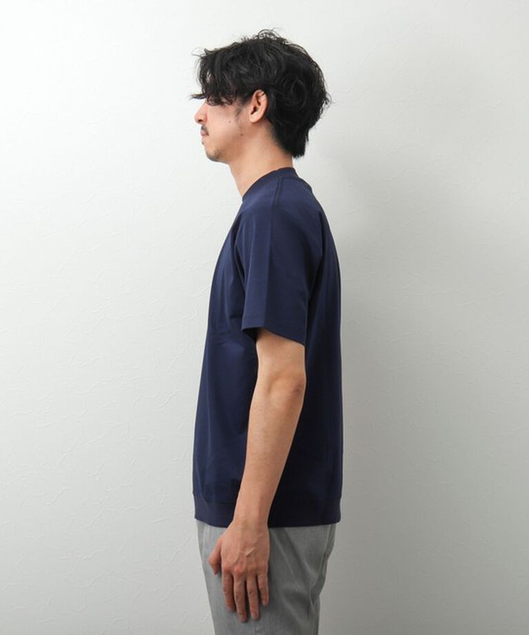 NOLLEY'S goodman「《ビジカジ対応》シルケットスムース / 天竺 ジャケット用Tシャツ」|Tシャツ・カットソー|