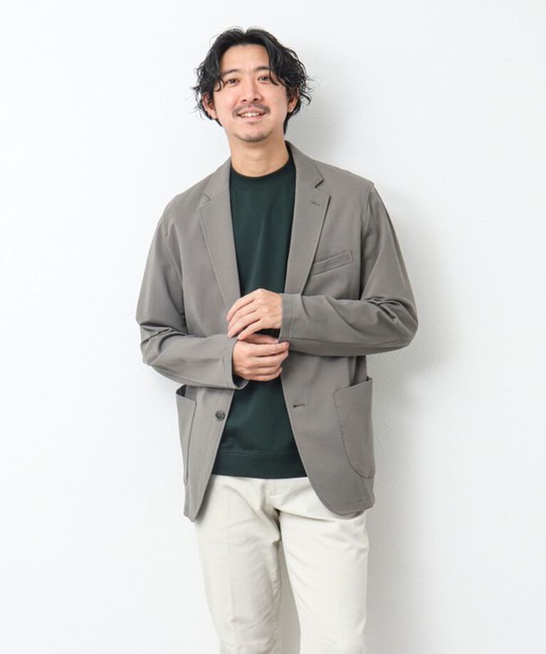 NOLLEY'S goodman「《ビジカジ対応》シルケットスムース / 天竺 ジャケット用Tシャツ」|Tシャツ・カットソー|