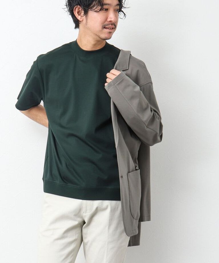 NOLLEY'S goodman「《ビジカジ対応》シルケットスムース / 天竺 ジャケット用Tシャツ」|Tシャツ・カットソー|
