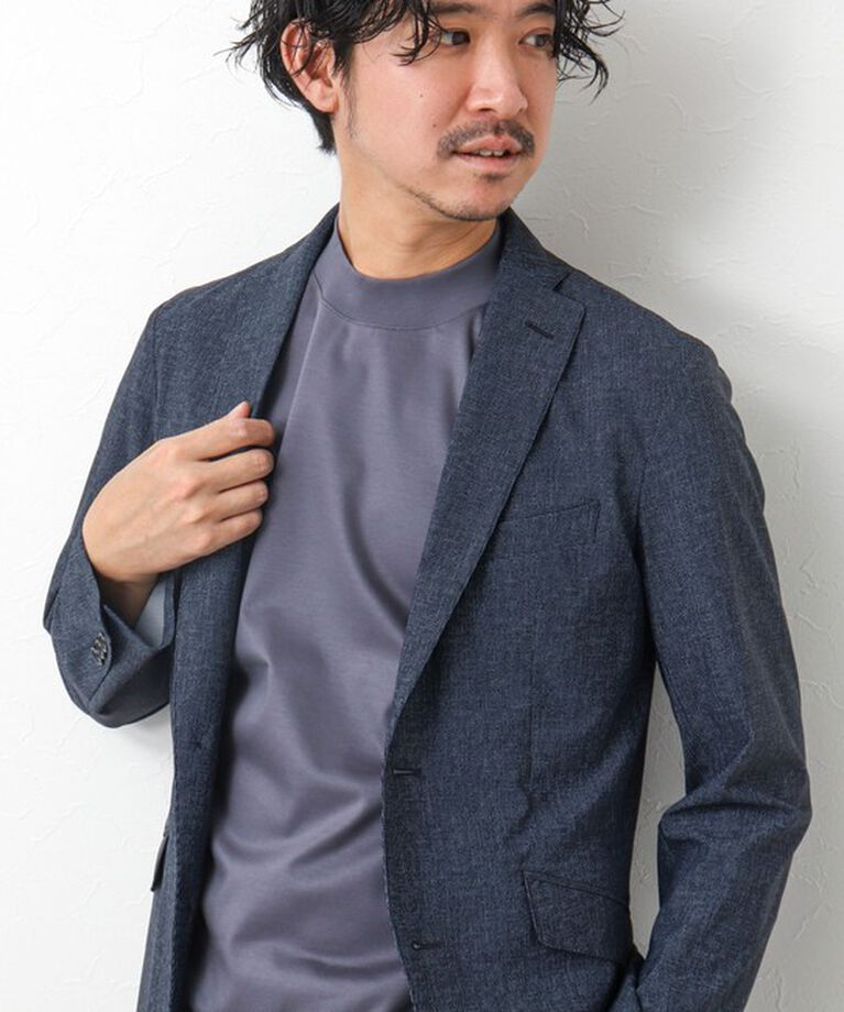 NOLLEY'S goodman「《ビジカジ対応》シルケットスムース / 天竺 ジャケット用Tシャツ」|Tシャツ・カットソー|