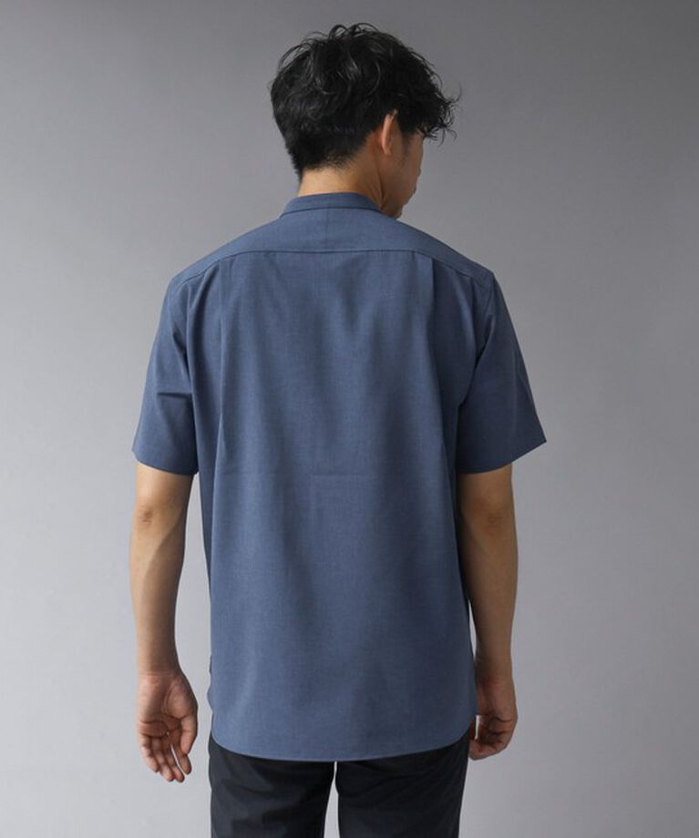 NOLLEY'S goodman「【ACTIVE SECT】《限定展開 / 速乾 / イージーケア》”ALL TIME DRY” バンドカラー半袖シャツ」|シャツ・ブラウス|