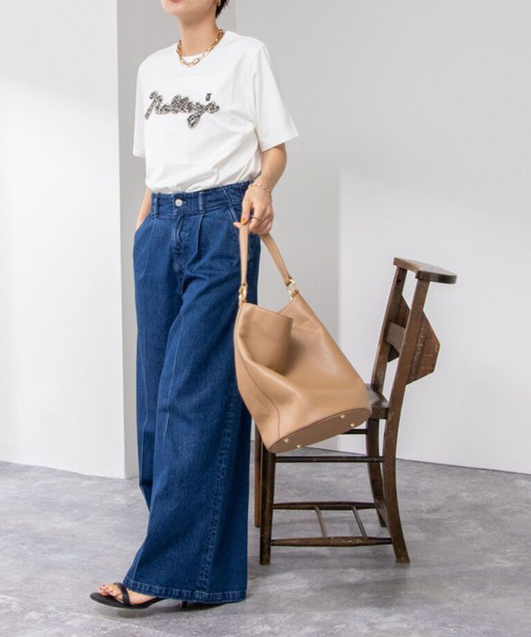 NOLLEY'S「ノーリーズ刺繍Tシャツ」|Tシャツ・カットソー|