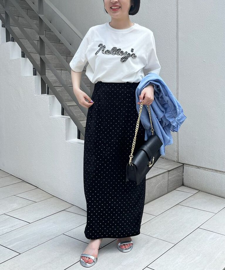 NOLLEY'S「ノーリーズ刺繍Tシャツ」|Tシャツ・カットソー|