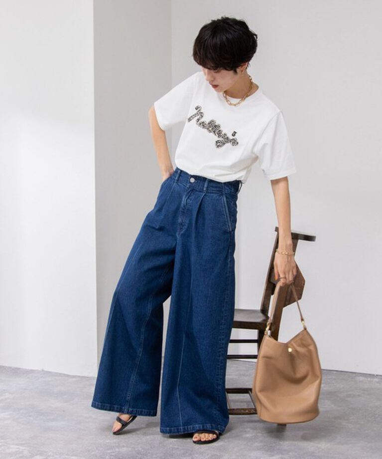 NOLLEY'S「ノーリーズ刺繍Tシャツ」|Tシャツ・カットソー|