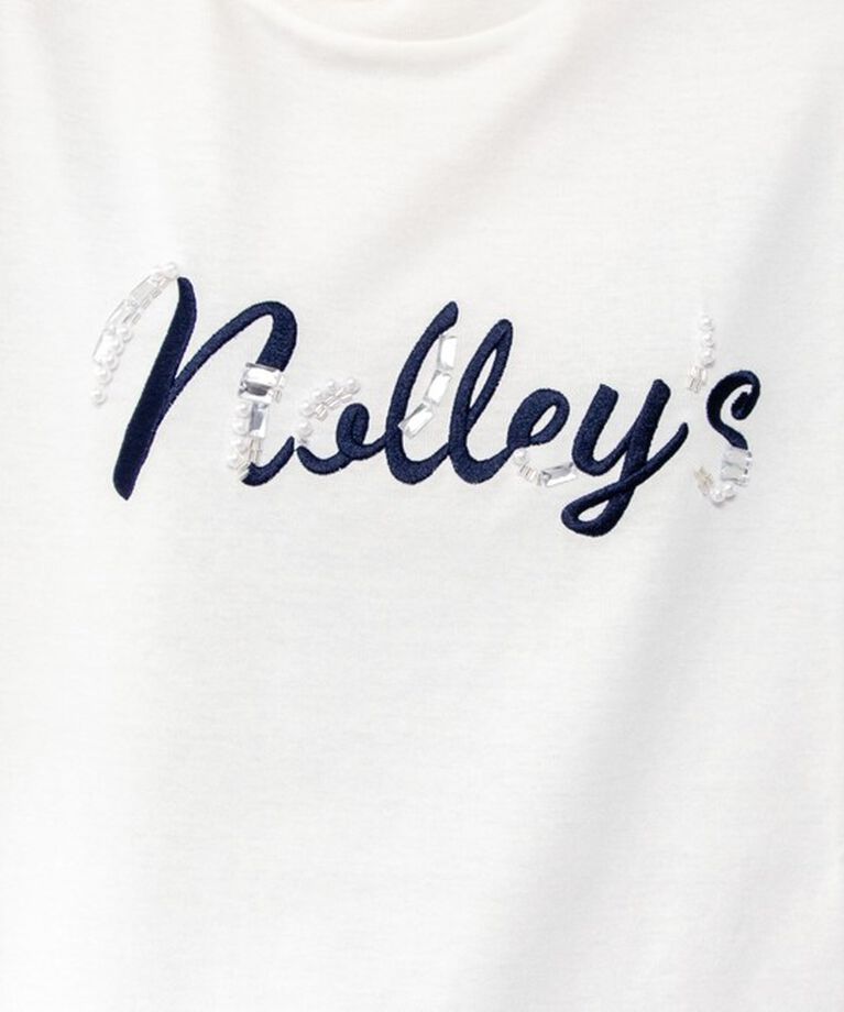 NOLLEY'S「ノーリーズ刺繍Tシャツ」|Tシャツ・カットソー|