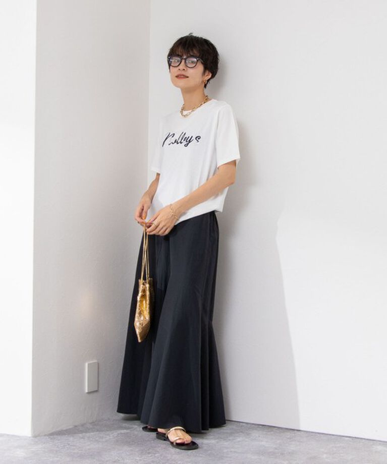 NOLLEY'S「ノーリーズ刺繍Tシャツ」|Tシャツ・カットソー|