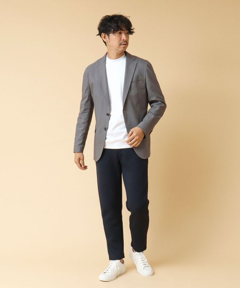NOLLEY'S goodman「クジラ刺繍ダンボールニット イージーパンツ 24AW」|チノ|
